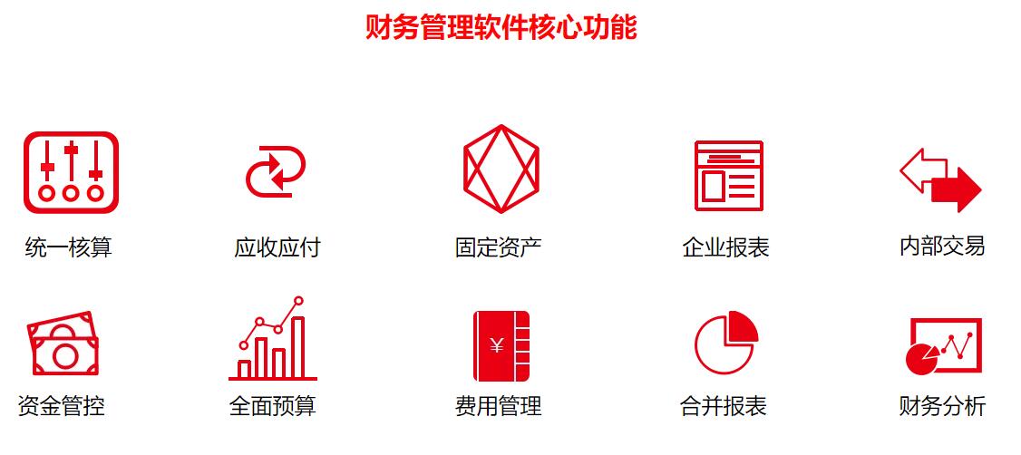 用友集团财务管理软件核心功能 用友集团财务管理软件核心功能